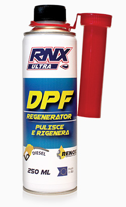 Additivo diesel DPF Regenerator per la pulizia dei filtri antiparticolato intasati