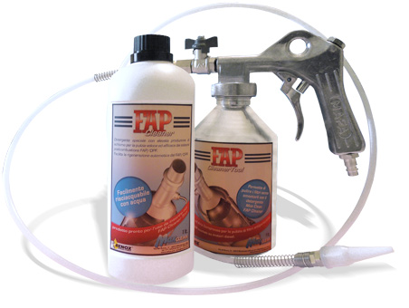 Kit pulitore per FAP e DPF distribuito da Renox