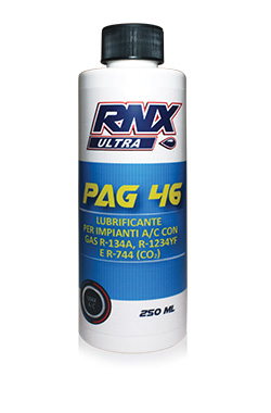 PAG 46 è un lubrificante di ottima qualità per gli impianti d'aria condizionata delle auto