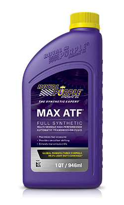 Max ATF di Royal Purple è un fluido sintetico per trasmissioni automatiche