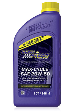 Max Cycle olio Royal Purple per moto