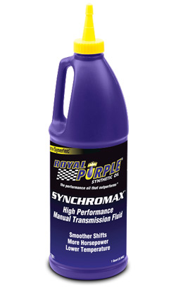 Synchromax Royal Purple è un olio motore per trasmissioni manualli