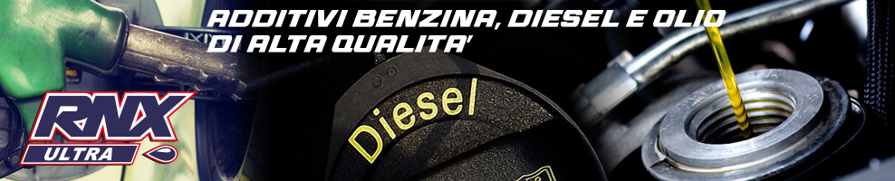 Additivi benzina, diesel e olio RNX Ultra di alta qualità