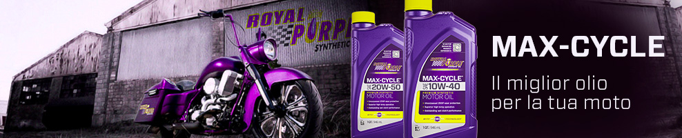 Max-Cycle di Royal Purple è il miglior olio per la tua moto custom