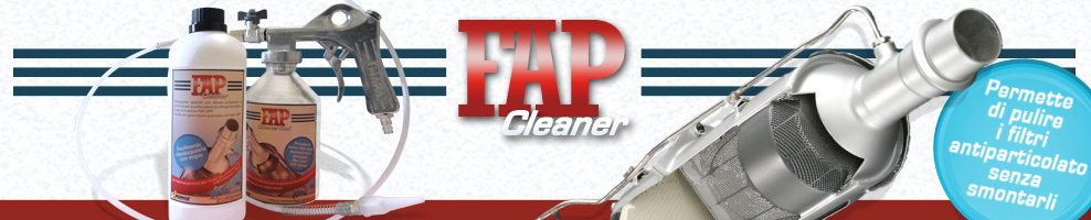 Fap Cleaner di SafeGreen permette di pulire i filtri antiparticolato senza smotarli