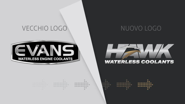 Evans UK cambia nome e logo e diventa Hawk Waterless Coolants