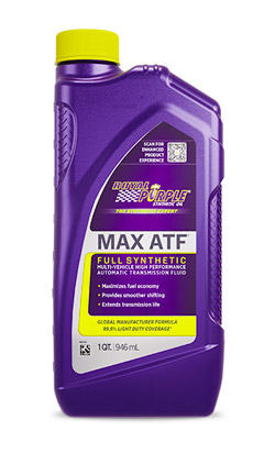 Max ATF di Royal Purple è un fluido sintetico per trasmissioni automatiche