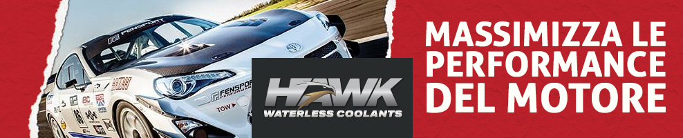 Gli antigelo Hawk Waterless Coolants massimizzano le performance del motore