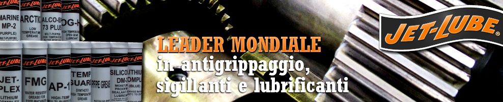 Jet-Lube, leader mondiale in antigrippagio, sigillanti e lubrificanti