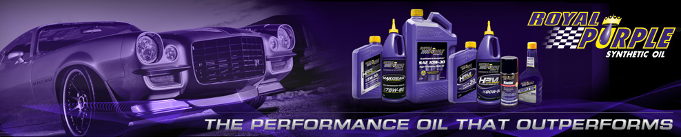 Royal Purple, the performance oil that outperforms