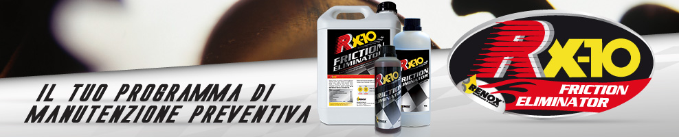 RX-10 1 Lt - Additivo antiattrito olio Motore Cambio Sterzo