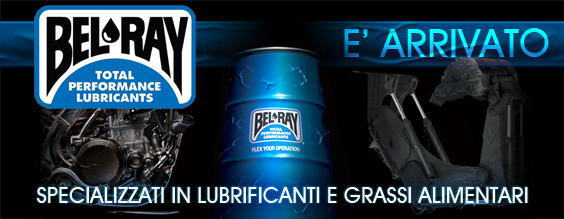 Bel-Ray grassi e lubrificanti alimentari e per movimento terra